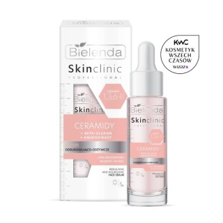 Bielenda SKIN CLINIC PROFESSIONAL Відновлююча та живильна сироватка КЕРАМІДИ + БЕТА-ГЛЮКАН + АМІНОКИСЛОТИ 30 мл