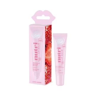 FaceBoom Nutri Lip Balm Pflegender Lippenbalsam mit Erdbeersaft LOLLIPOP 10 g