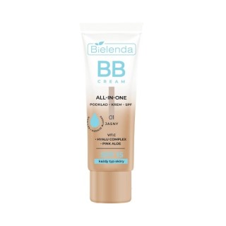 Bielenda ALL IN ONE BB CREAM all skin types shade 01 light 30 ml