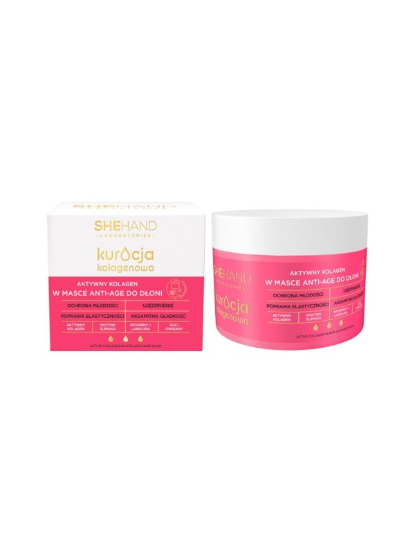 SheHand Collagen Treatment Активний колаген для рук в антивіковій масці 80 г