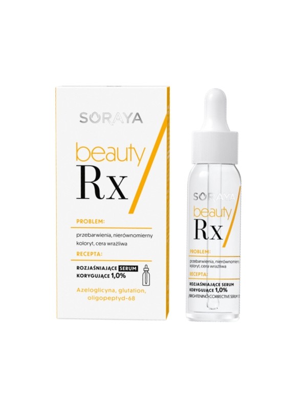 Освітлююча коригувальна сироватка для обличчя Soraya Beauty RX 30 мл