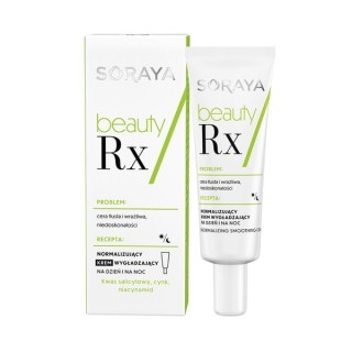 Soraya Beauty RX Normalizujący Krem do twarzy wygładzający z kwasami i cynkiem 50 ml