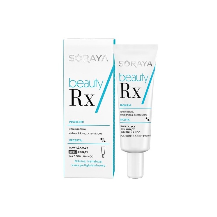 Soraya Beauty RX Ultra зволожуючий заспокійливий крем для обличчя 50 мл