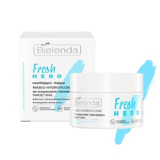 Bielenda Fresh HERO Hydraterende en verzachtende hydrofiele boter voor het reinigen en verwijderen van make-up van gezicht en og