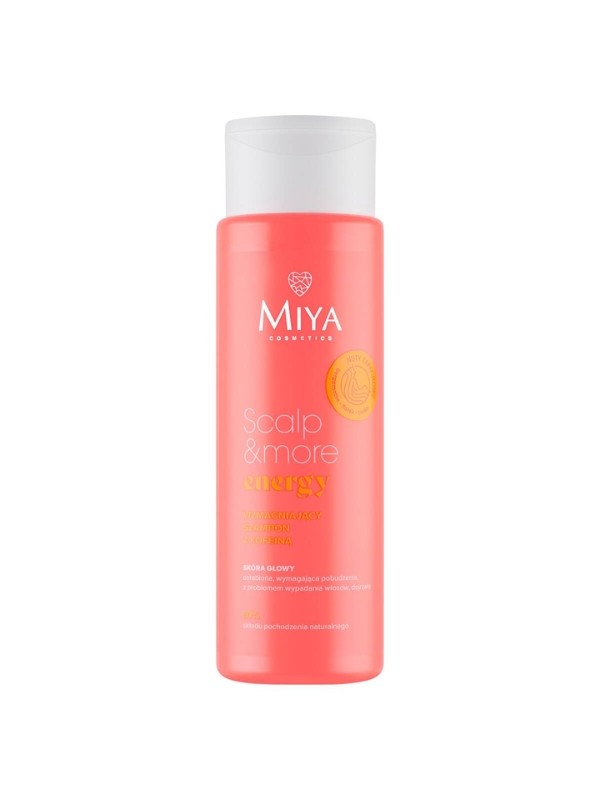 Miya Scalp & More Energy Stärkendes Shampoo mit Koffein 300 ml