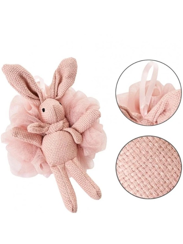 ECARLA Wasspons XL - Bunny is een perfecte combinatie van functionaliteit en charmant design - het si elk bad een aangenaam ritu