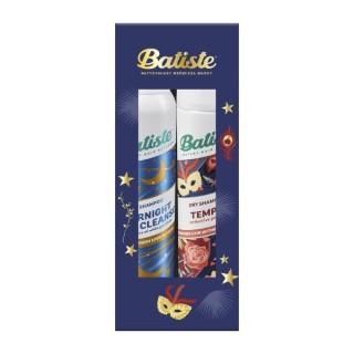 BATISTE Kerstset Tempt Droogshampoo 200 ml + Overnight Light Cleanse 200 ml