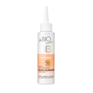 BeBio Cosmetics Maska glinkowa do skóry głowy Scalp Care 100 ml