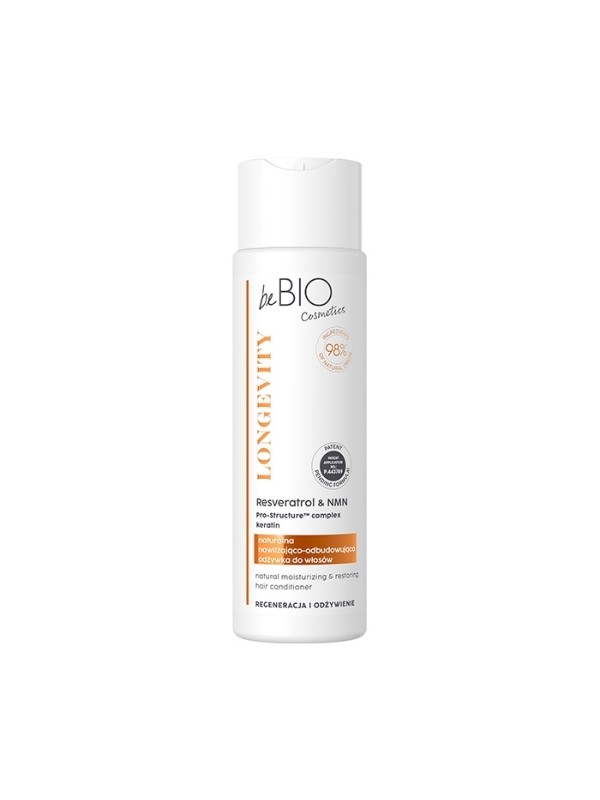 BeBio LONGEVITY Regeneratie en voeding Natuurlijke haarconditioner 250 ml