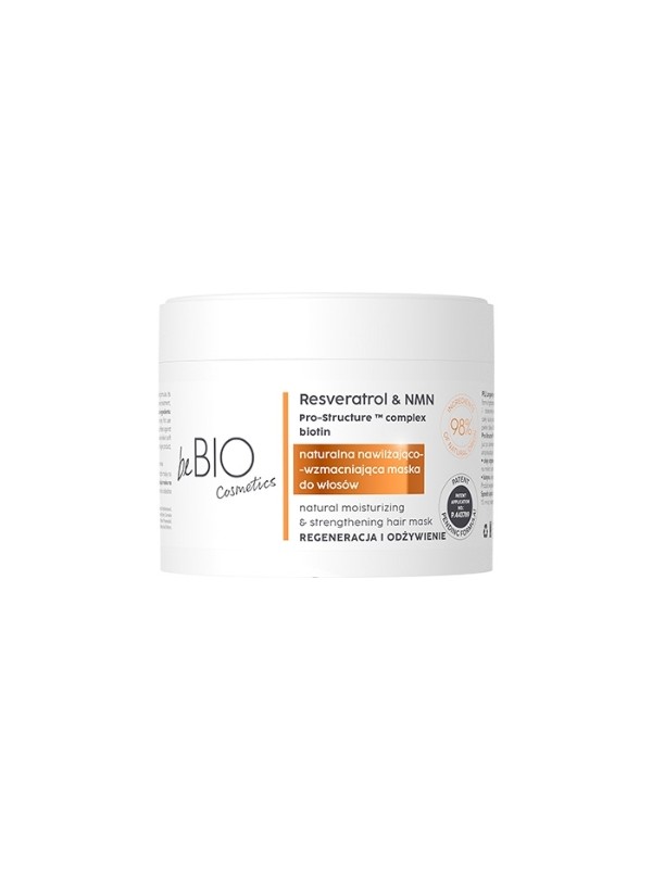 BeBio LONGEVITY Regeneration and nourishment Natural hair mask 250 ml