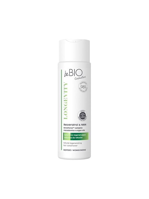 BeBio LONGEVITY Natural Hair Conditioner густота і зміцнення 250 мл