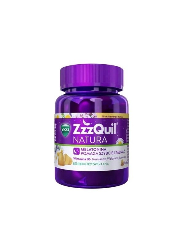 Zzzquil Natura зі смаком mango і banana 30 шт