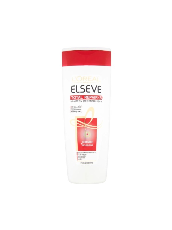 L'oreal Elseve Total Repair 5 Haarregenererende Shampoo 400 ml