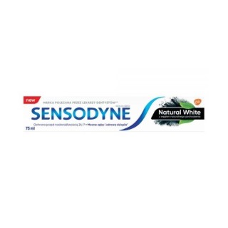 Sensodyne Natural White met houtskool tandpasta 75 ml