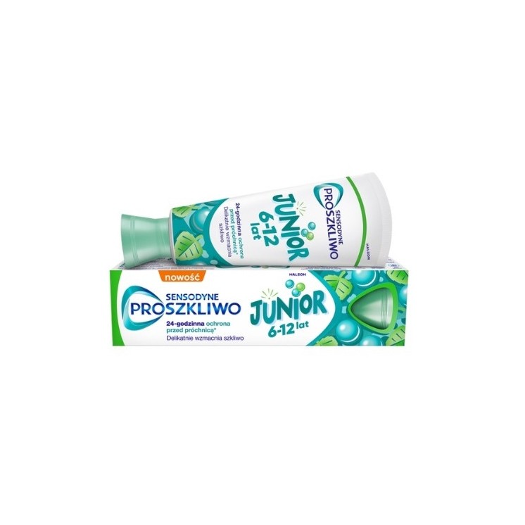 Sensodyne Proszkliwo Junior pasta do zębów dla dzieci 6-12 lat 75 ml