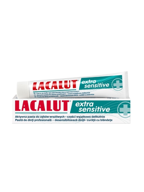 Lacalut Extra Sensitive Pasta do zębów 75 ml