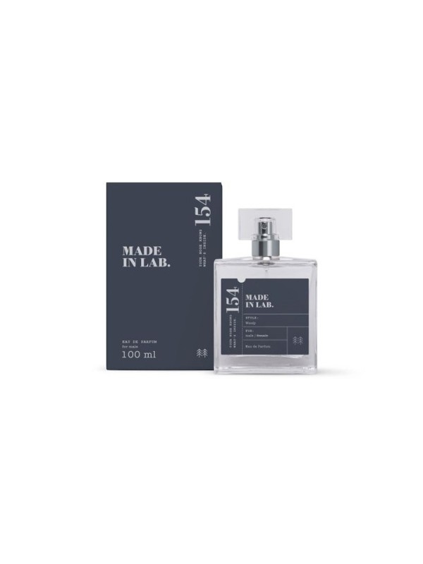 Made in Lab 154 is een eau de parfum voor mannen geïnspireerd op de iconische Versace Dylan Blue Pour Homme .