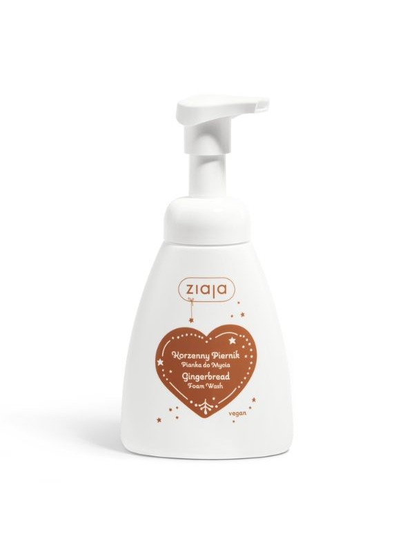 Ziaja Hand- en lichaamswasschuim pittige peperkoek 250 ml