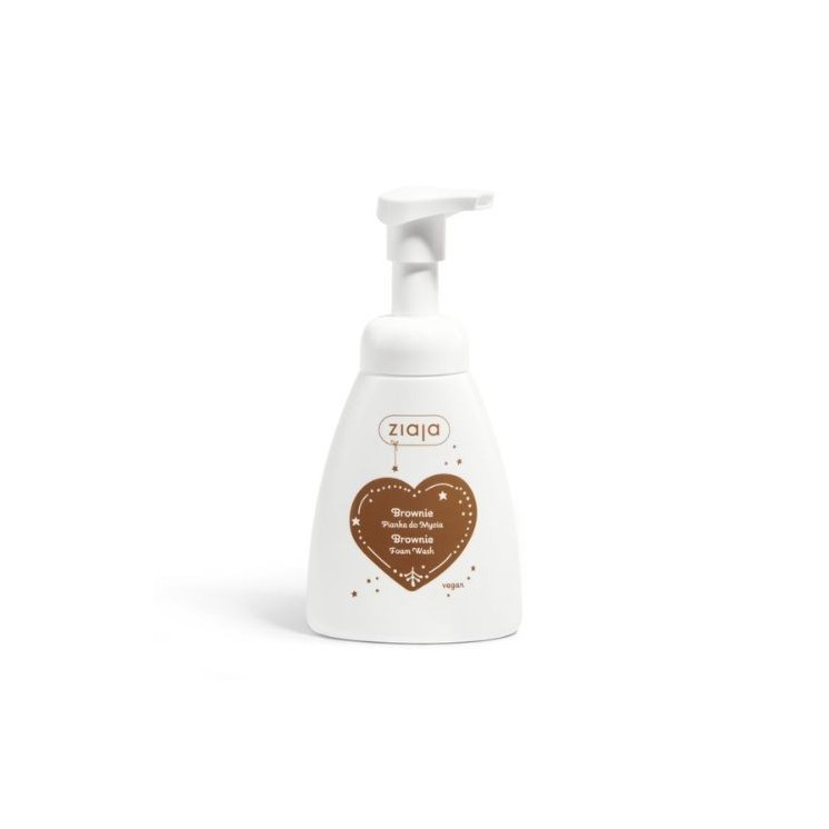 Mousse nettoyante pour le corps et les mains Ziaja Brownie 160 ml