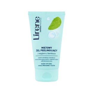 Lirene Mint Peelinggel met Bamboehoutskool 150 ml