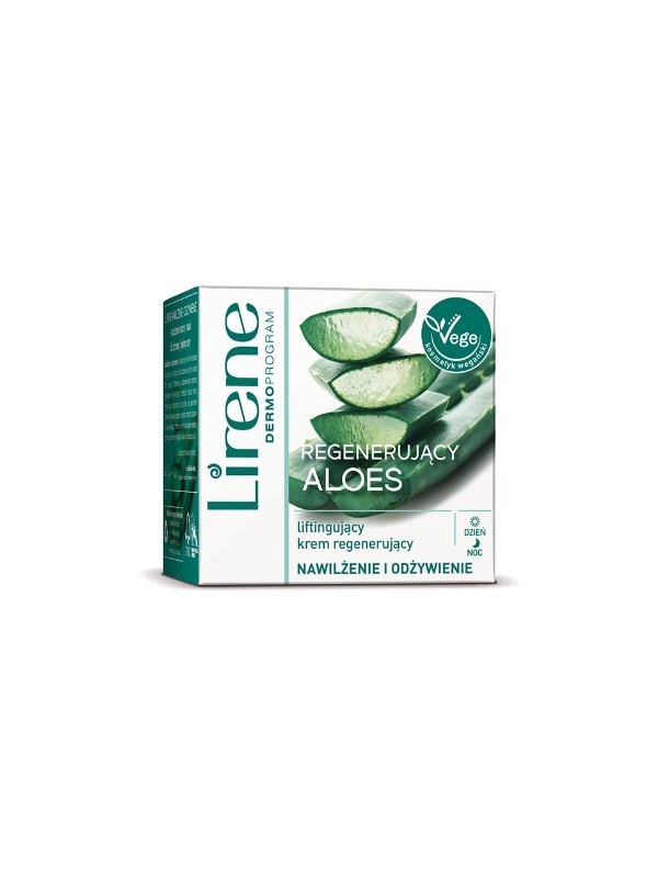 Lirene Liftende en regenererende gezichtscrème Aloë 50 ml