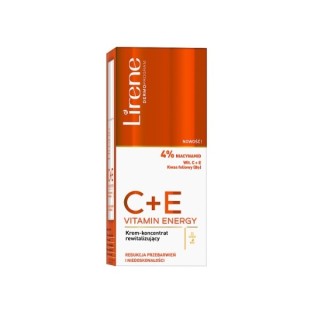 Lirene Revitalisierendes Gesichtscreme-Konzentrat C+E Vitamin Energy 40 ml