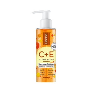 Lirene C+E Vitamin Energy Peeling-Gesichtswaschgel 145 ml