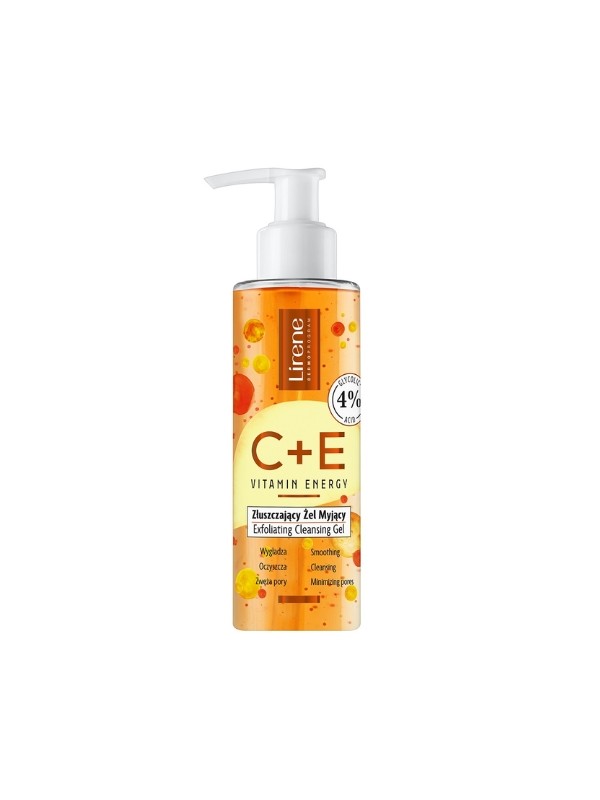 Lirene C+E Vitamin Energy Peeling-Gesichtswaschgel 145 ml