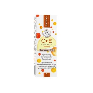 Lirene C+E Vitamin Energy Toning Cream mit SPF50 Schutz 30 ml