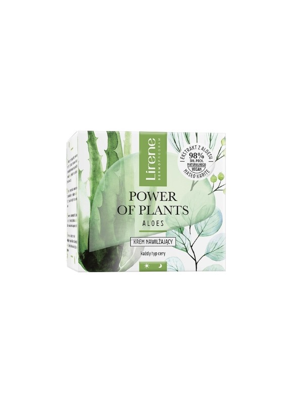 Крем для обличчя Lirene Power of Plants Алое 50 мл