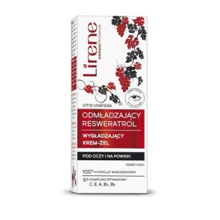 Lirene Glättendes und aufhellendes Augencreme-Gel Resveratrol 20 ml