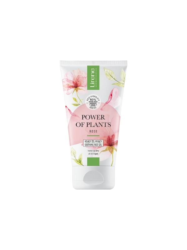 Lirene Power Of Plants Rose Beruhigendes Reinigungsgel 150 ml