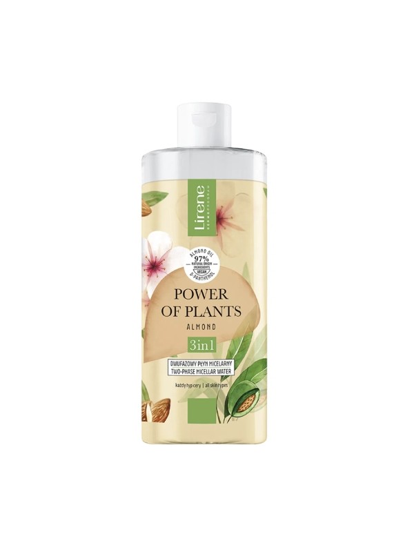 Lirene Power of Plants Almond Tweefasige micellaire vloeistof 400 ml