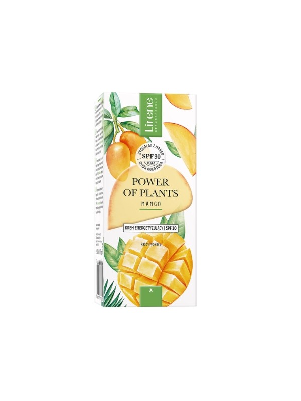 Lirene Power of Plants Mango енергетичний крем для обличчя 50 мл