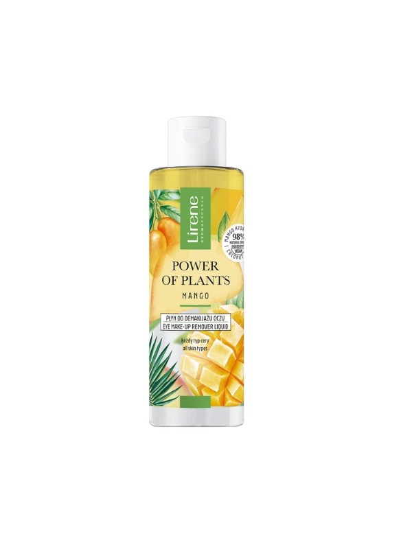 Lirene Power of Plants płyn do demakijażu oczu Mango 145 ml