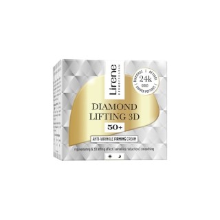 Lirene Diamond Lifitng 3D Anti-rimpel verstevigende crème 50+ 50 ml