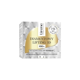 Lirene Diamentowy Lifitng 3D Przeciwzmarszczkowy krem regenerujący 60+ 50 ml