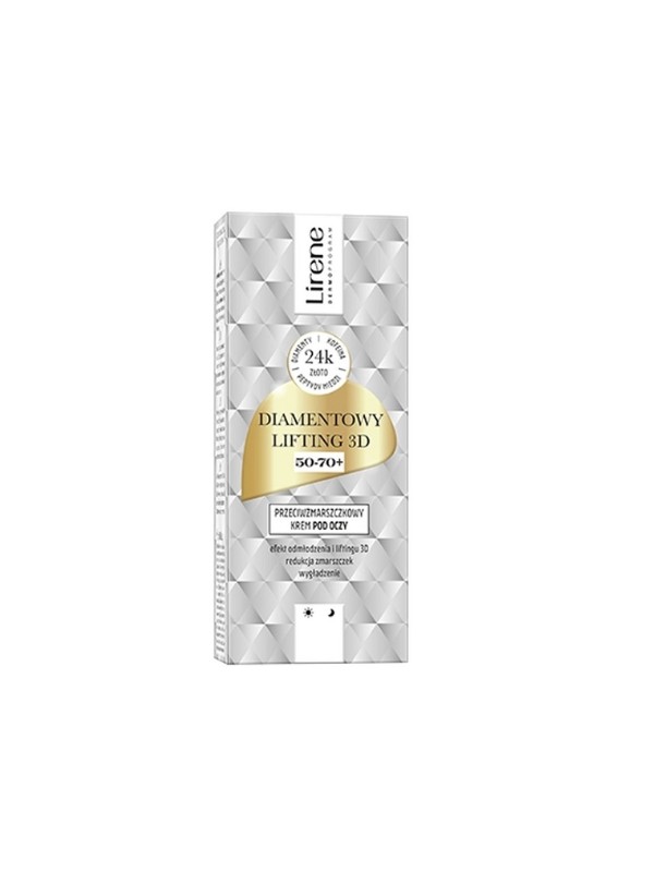 Lirene Diamond Lifting 3D Anti-wrinkle eye cream 15 ml