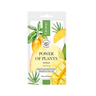 Lirene Power of Plants Energisierende Gesichtsmaske Mango 17g