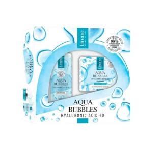 Lirene Aqua Bubbles Geschenkset Gesichtscreme + Gesichtswasser 200 ml