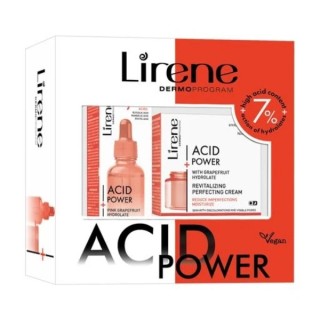 Lirene Acid Power Set Gesichtscreme 50 ml + Gesichtsserum 30 ml