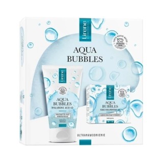 Lirene Aqua Bubbels Gift Set Gezichtscrème 50 ml + Gezichtsreinigingsgel 150 ml