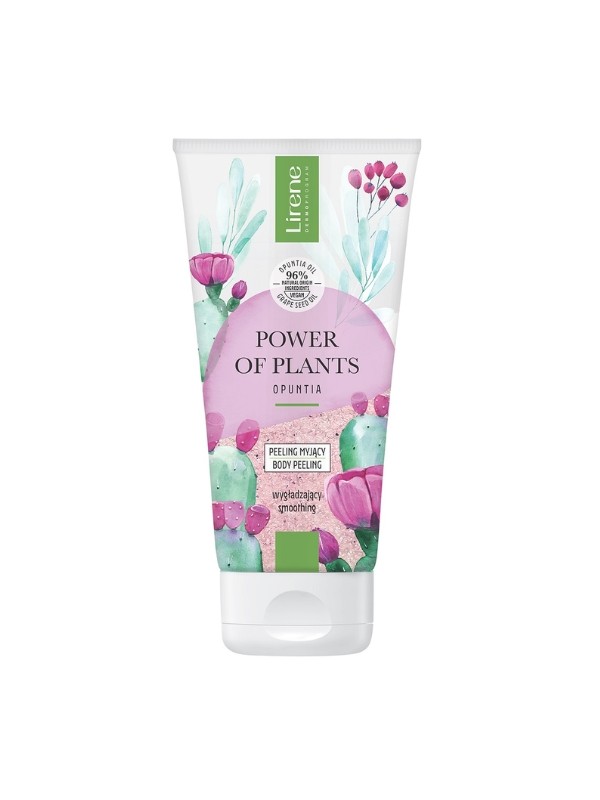 Очищаючий peeling Lirene Power of Plants Опунція 175 мл