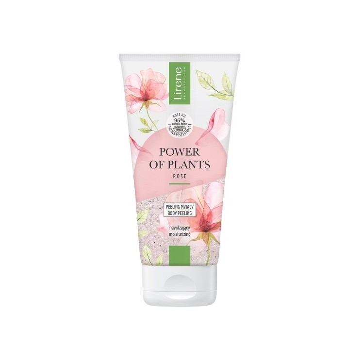 Lirene Power of Plants Rose cleansing peeling 175 ml