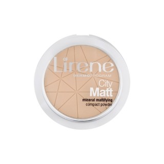 Lirene City Matt Mineral Mattifying Compact Powder mineral matting powder 01 Transparent 9 g