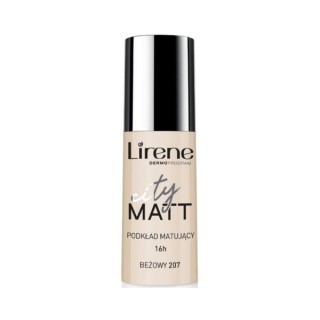 Lirene City Matt matująco-wygładzający Fluid do twarzy /207/ Beżowy 30 ml