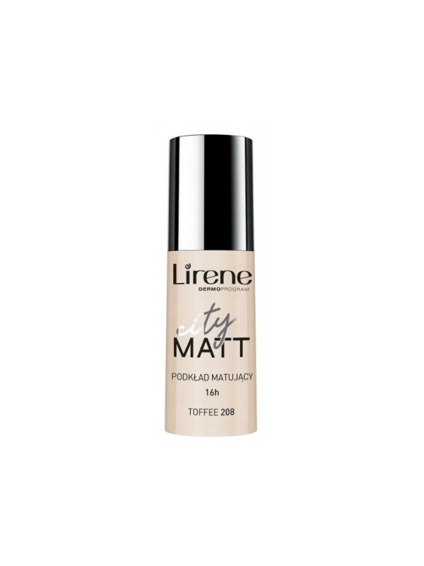 Флюїд для обличчя Lirene City Matt Mattifying and smoothing Face Fluid /208/ Toffee 30 мл