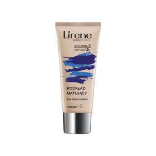 Lirene Nature Matte face matting fluid 15 Tanned 30 ml