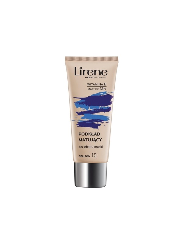 Lirene Nature Matte face matting fluid 15 Tanned 30 ml