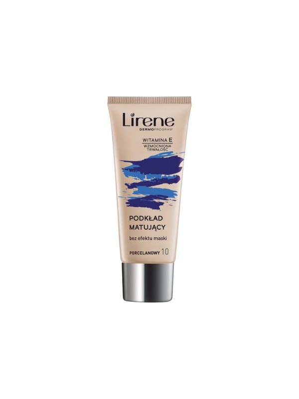 Lirene Nature Matte Mattifying Fluid for Face 10 Porcelain 30 ml